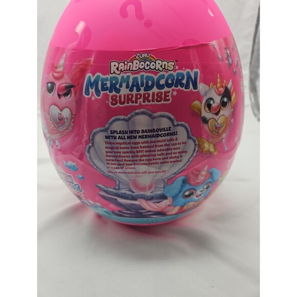 Rainbocorns Mermaidcorn Surprise Plush by ZURU – Collectible Mystery Egg Toy - Picture 7 of 12
